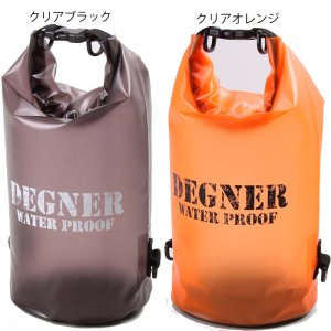 画像: 【★送料無料★在庫当店に有り】デグナー(DEGNER)★シースルーで中身が見られる 防水バッグ クリアドライバッグ NB-168