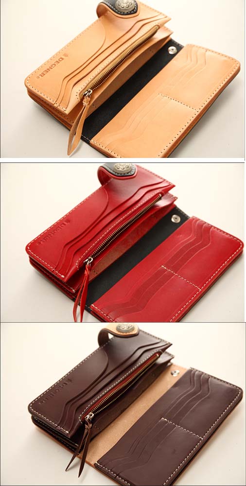 画像2: 【WEB正規代理店★送料無料デグナー】(DEGNER)★コンビネーションウォレット/COMBINATION WALLET